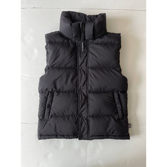 Aritzia Super Puff Vest (missing hoodie) Women XS Black Outdoor 700+ Warmth - Picture 1 of 11